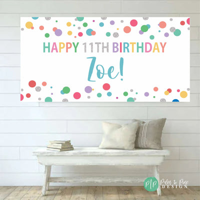 reusable birthday banner for kids