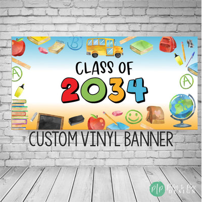 personalized class of banner