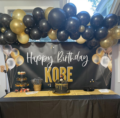 Happy birthday banner personalized