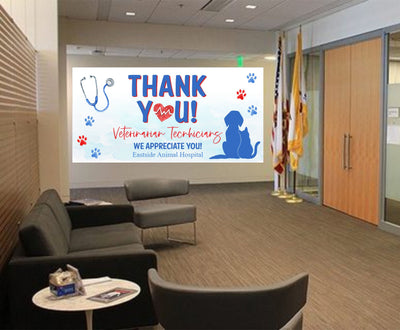 Veterinarian Office Appreciation Banner