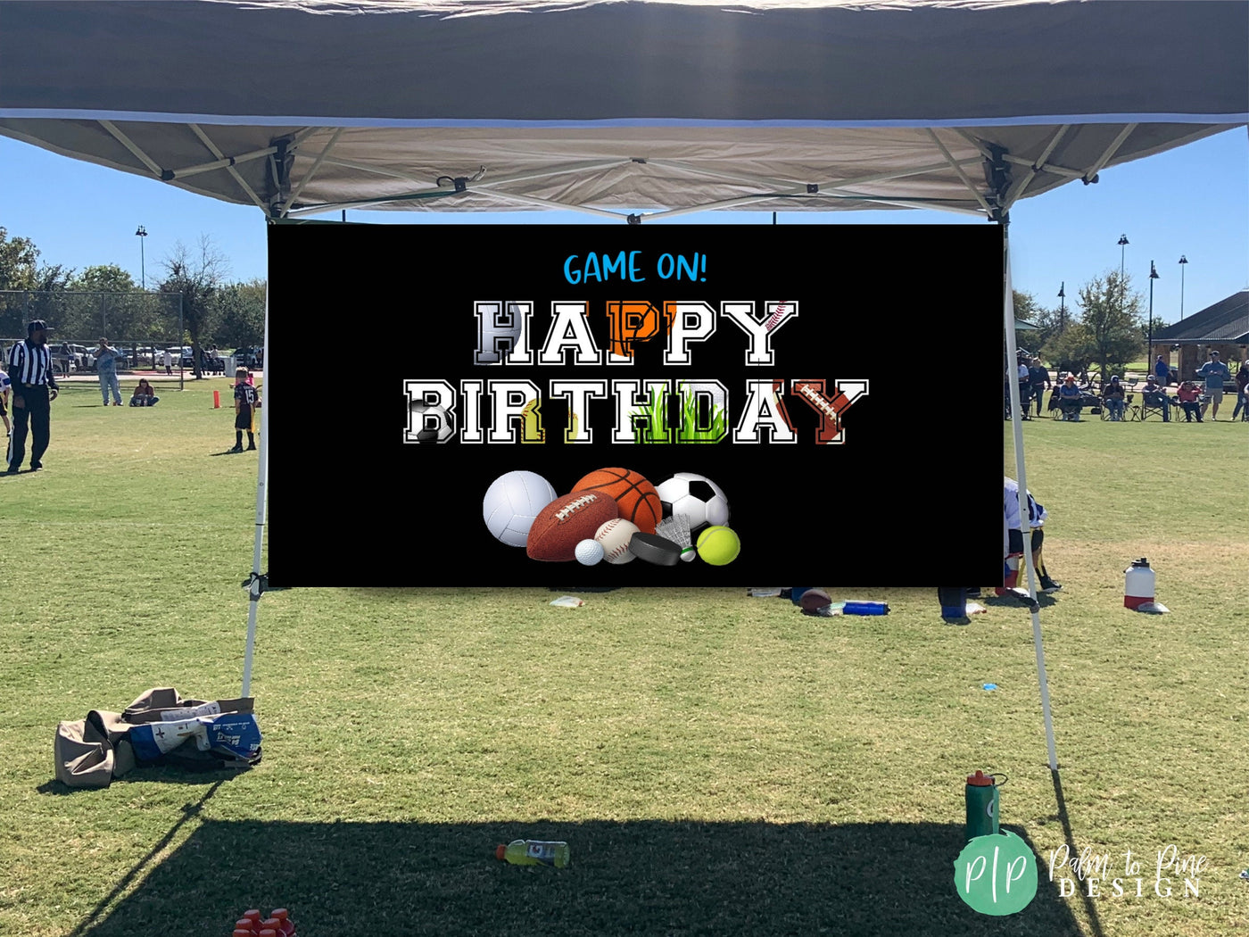 Sports Birthday Banner