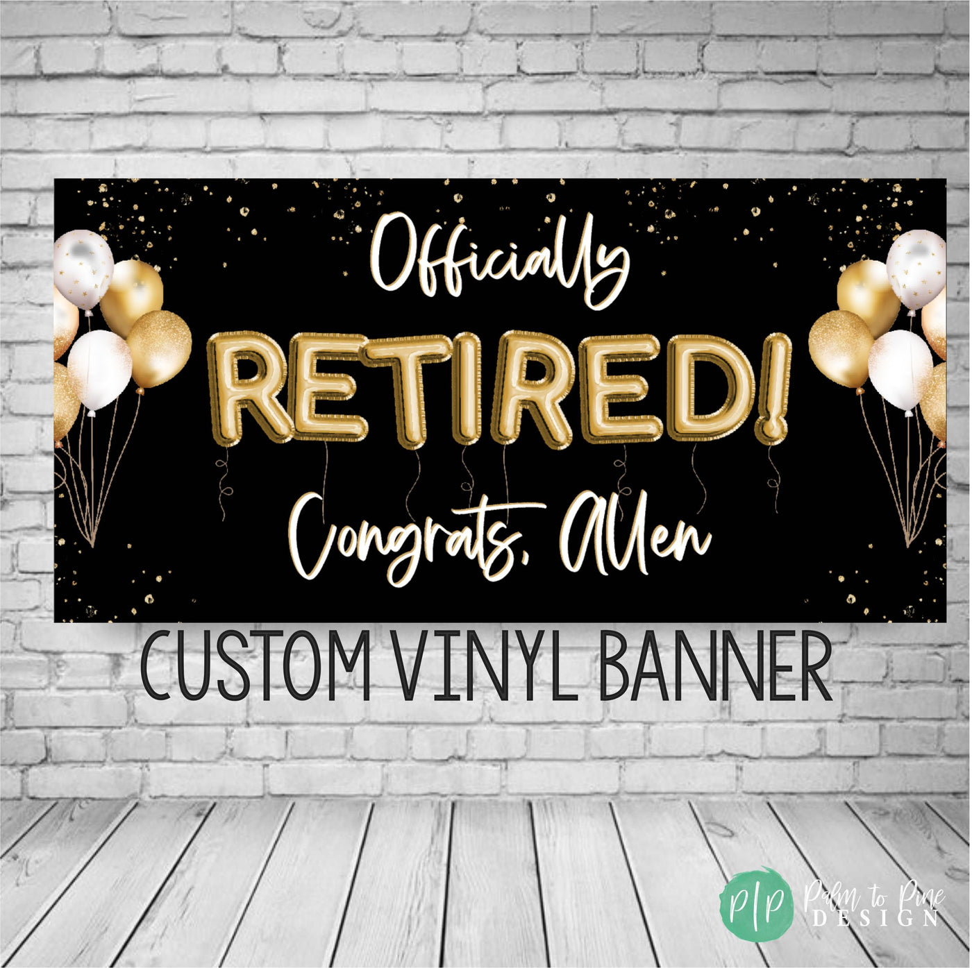 retirement banner