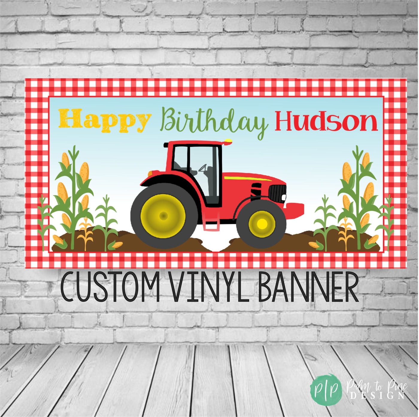 tractor birthday party