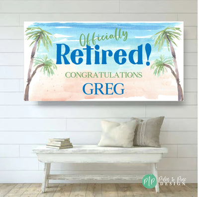 retirement banner