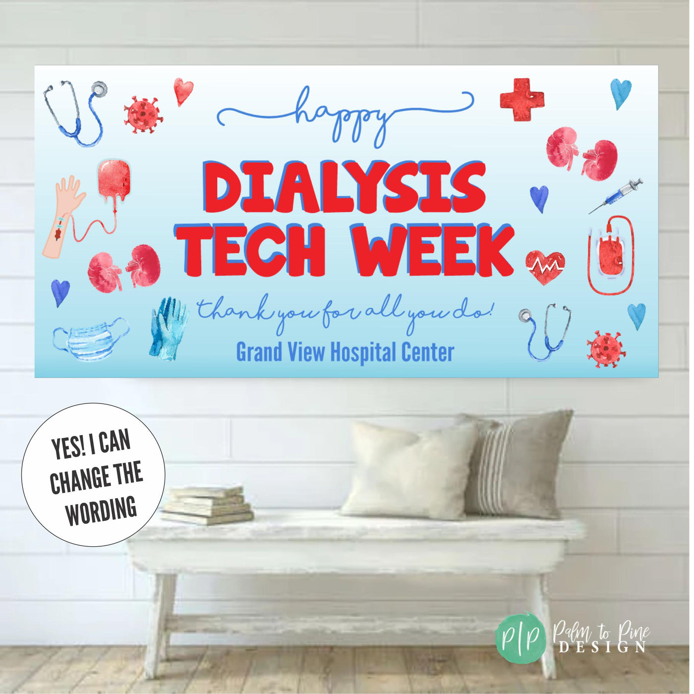 Dialysis tech recognition week banner