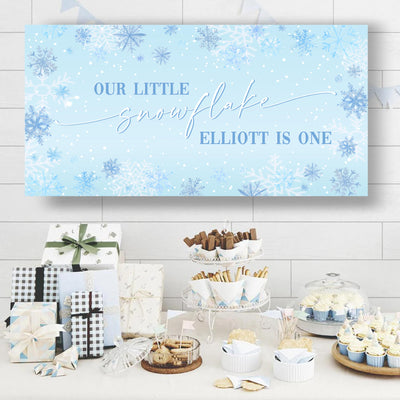 winter onederland birthday decorations for boys