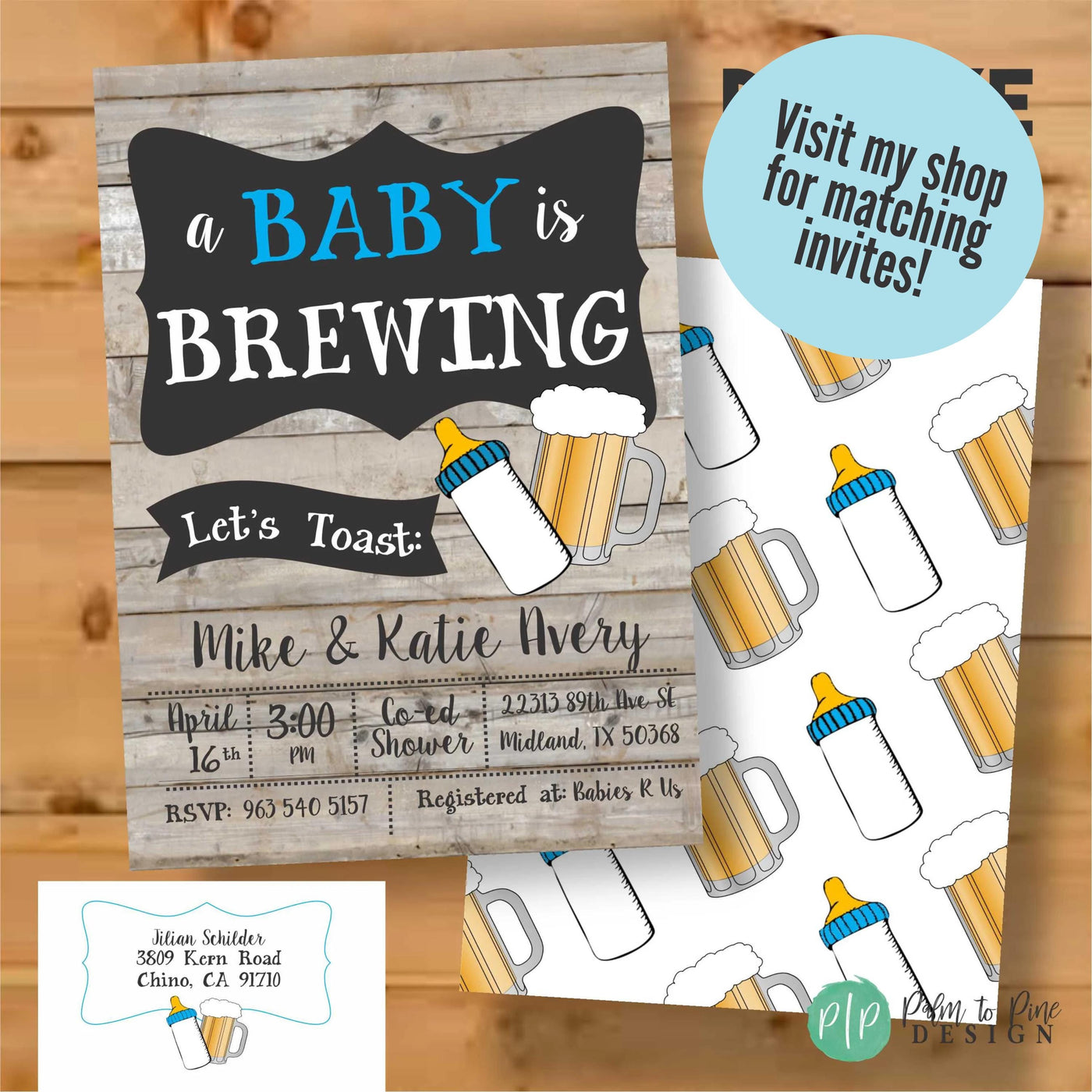 A Baby is Brewing Banner