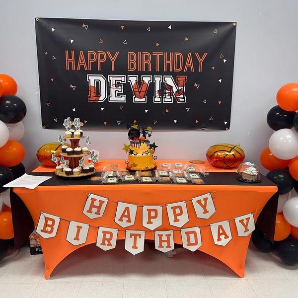 basketball birthday party decorations