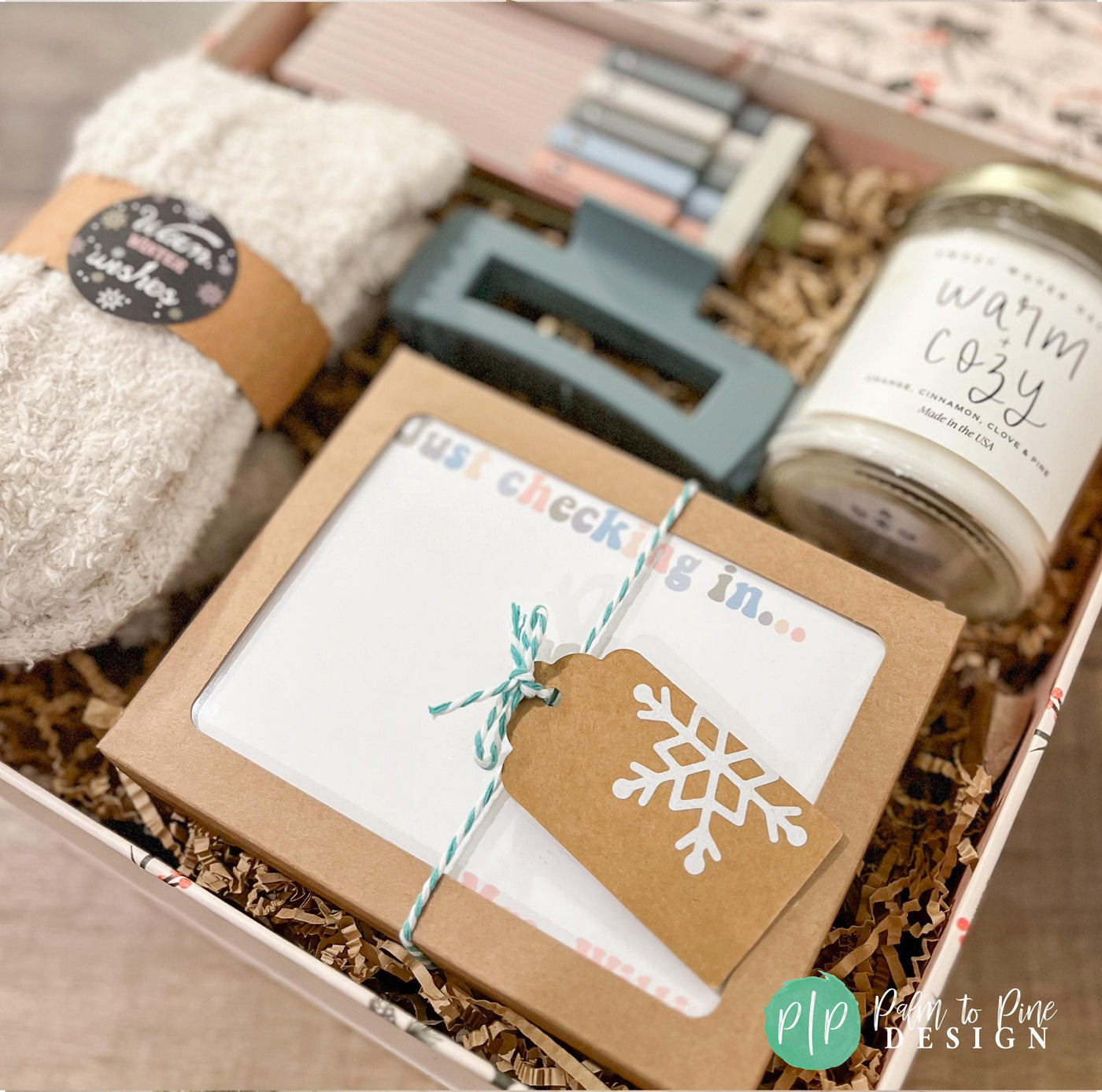 Teacher gift box set with personalized stationary