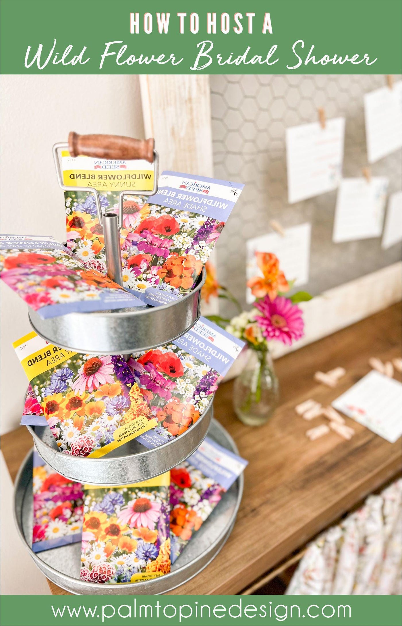 How to host a floral bridal shower