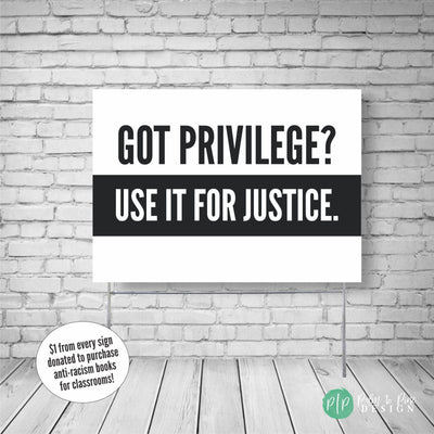 Black Lives Matter yard sign, White Privilege, black lives matter sign for yard, Black Ally, BLM yard sign, silence is violence, Proud Ally