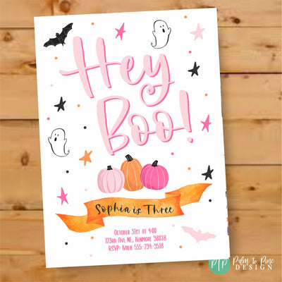 Halloween Birthday Invite